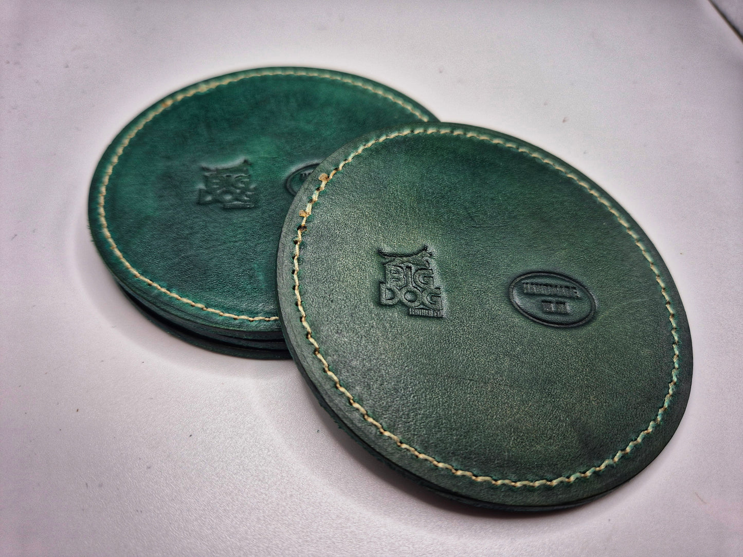 Leather Coaster (Made To Order)