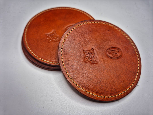 Leather Coaster (Made To Order)