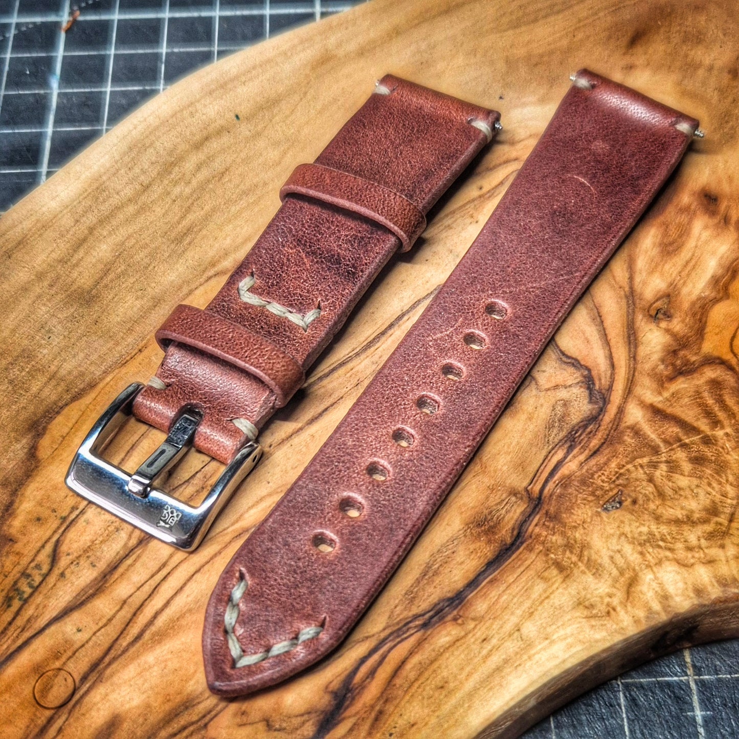 Leather Watch Strap (Made To Order)
