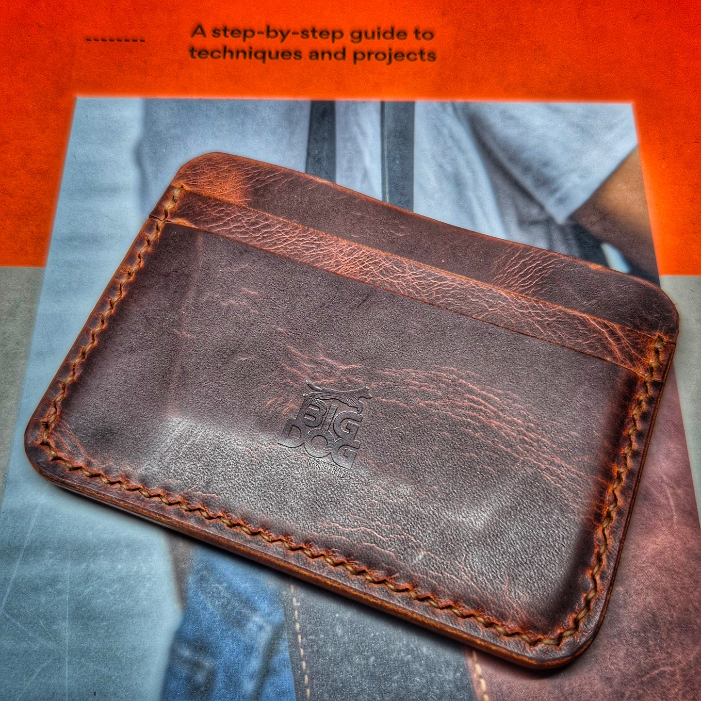Leather Card Slip