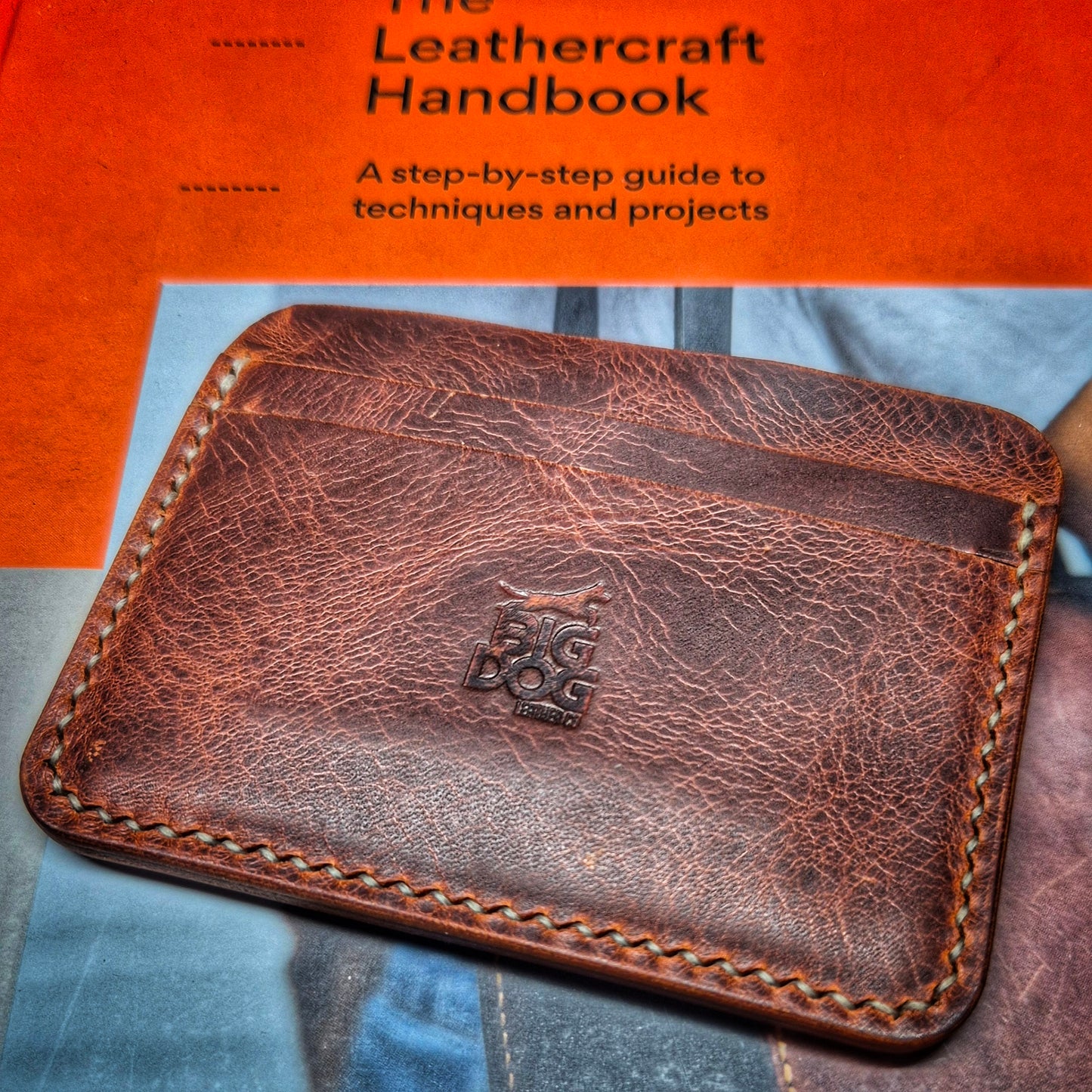 Leather Card Slip (Made To Order)